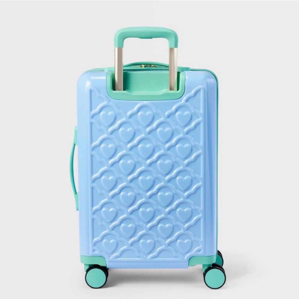 Roller Rabbit Target Heart Suitcase - Picture 2 of 5